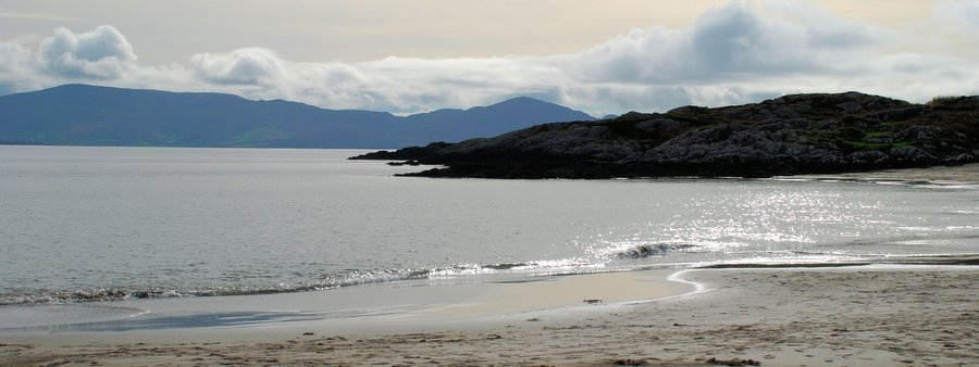 Un beau paysage irlandais - non loin de Dublin