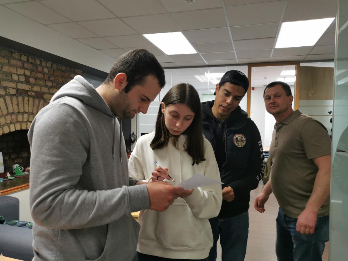 Online English class from Dublin - a screenshot