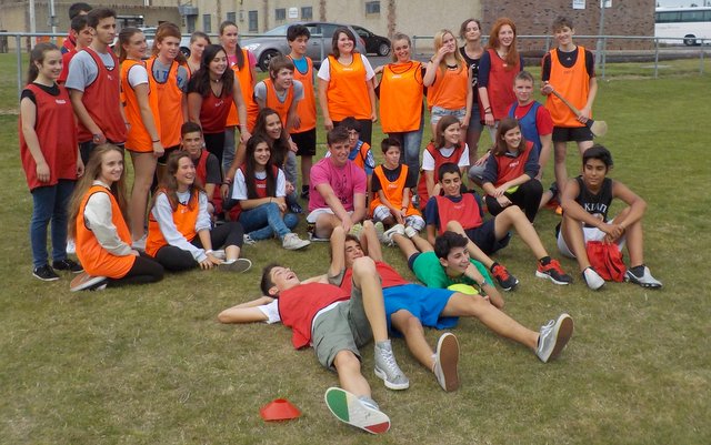 Sports activities within social programme at our language school