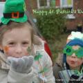 Happy St. Patrick's Day image with children